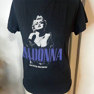 MADONNA Who's That Girl Shirt Size Small